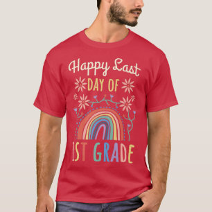 Rainbow 1st grade Unicorn-studenten leraar T-shirt