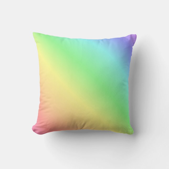 Rainbow 2-patroon kussen (Voorkant)