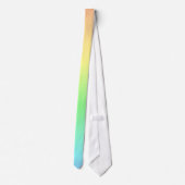 Rainbow 2-patroon stropdas (Achterkant)