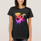 Rainbow 3D Dragon T-shirt (Voorkant)