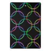Rainbow 3D-verbindingsringen + uw ideeën Mini Klembord (Achterkant)