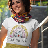 Rainbow 3e klas leraar shirt | Terug naar school