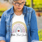 Rainbow 3e klas leraar shirt | Terug naar school