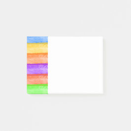 Rainbow 4x3 Post Het Noten Post-it® Notes