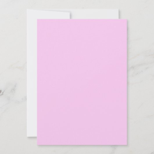 Rainbow 6e verjaardagsuitnodiging Pastel Schattige Kaart (Achterkant)