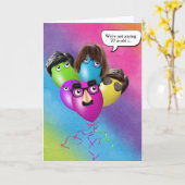 Rainbow 70th Birthday-ballonnen van groep Kaart (Gele Bloem)