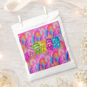 Rainbow 7th Birthday Bedankzakje (Geknipt)