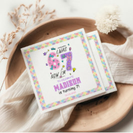 Rainbow 7th Birthday | I Was 6, Now 7 | Kids Servet