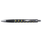 Rainbow 8 Bit Heart Pattern Pen (Achterkant)