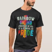 Rainbow A Promise Of God Not A Symbol Of Pride T-shirt (Voorkant)