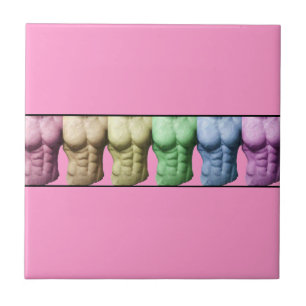 Rainbow Abs Tegel- Roze Tegeltje
