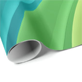 Rainbow Abstract Gift Wrapping paper Cadeaupapier (Rol Hoek)