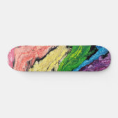 "Rainbow" Abstract skateboarddek Persoonlijk Skateboard (Horizontaal)