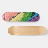 "Rainbow" Abstract skateboarddek Persoonlijk Skateboard (Horizontaal)