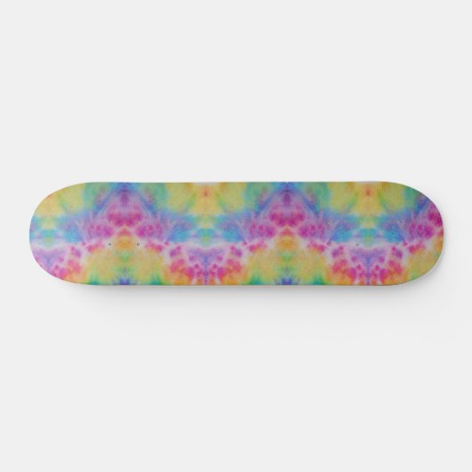 Rainbow Abstract Tie Dye Persoonlijk Skateboard (Horizontaal)