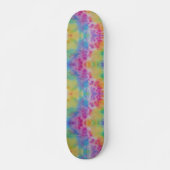 Rainbow Abstract Tie Dye Persoonlijk Skateboard (Voorkant)