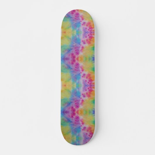 Rainbow Abstract Tie Dye Persoonlijk Skateboard (Voorkant)