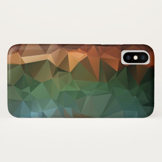 Rainbow Abstracte Pyramide Art Case-Mate iPhone Case (Achterkant (horizontaal))