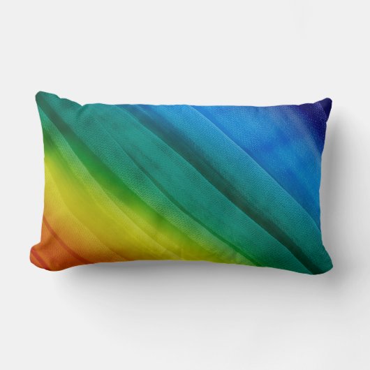 Rainbow Accent Bedroom of Livingroom Pillow Kussen (Voorkant)