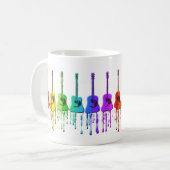 Rainbow Acoustic Guitars Coffee Mok (Voorkant links)