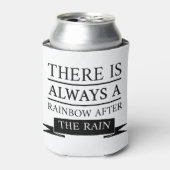 Rainbow after the rain blikjeskoeler (Blikje Voorkant)