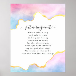 Rainbow Agate Put a Ring On It Game Poster