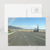 Rainbow Aguirre Springs New Mexico USA Briefkaart (Voorkant / Achterkant)