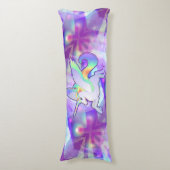 Rainbow Alicorn Lichaamskussen (Voorkant Verticaal)