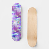 Rainbow Alicorn Persoonlijk Skateboard (Voorkant)