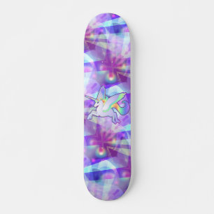 Rainbow Alicorn Persoonlijk Skateboard