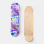 Rainbow Alicorn Persoonlijk Skateboard (Voorkant)