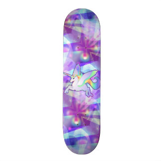 Rainbow Alicorn Persoonlijk Skateboard