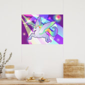Rainbow Alicorn Poster (Keuken)