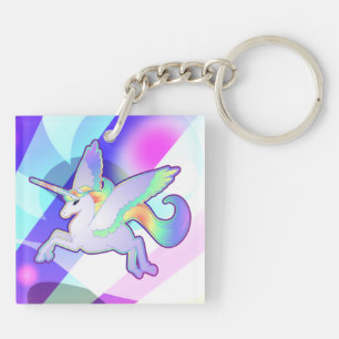 Rainbow Alicorn Sleutelhanger