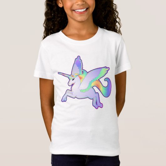 Rainbow Alicorn T-shirt (Voorkant)