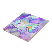 Rainbow Alicorn Tegeltje (Zijkant)
