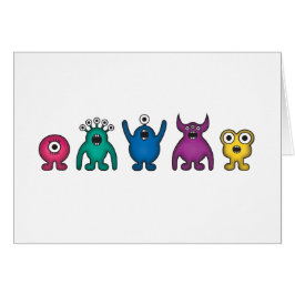 Rainbow Alien Monsters