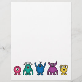 Rainbow Alien Monsters