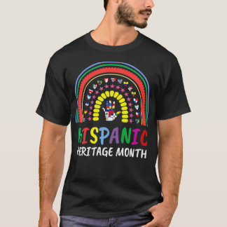 Rainbow Alle graaf T-shirt