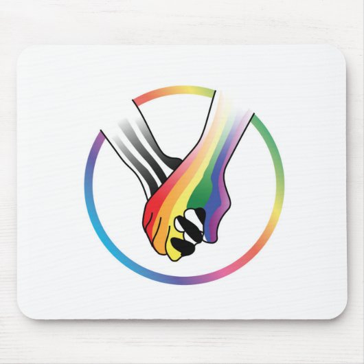 Rainbow & Ally Mousepad Muismat (Voorkant)