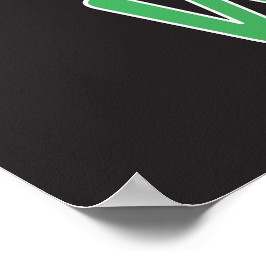 Rainbow Alphabet Classroom Poster (Hoek)