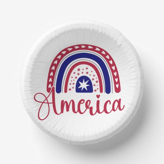 Rainbow America Papieren Kommen (Voorkant)