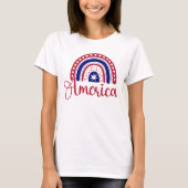 Rainbow America T-shirt (Voorkant)