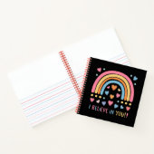 Rainbow and Hearts Design - Motivatie Notitieboek (Binnen)
