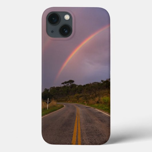 Rainbow And Road Case-Mate iPhone Case (Achterkant)