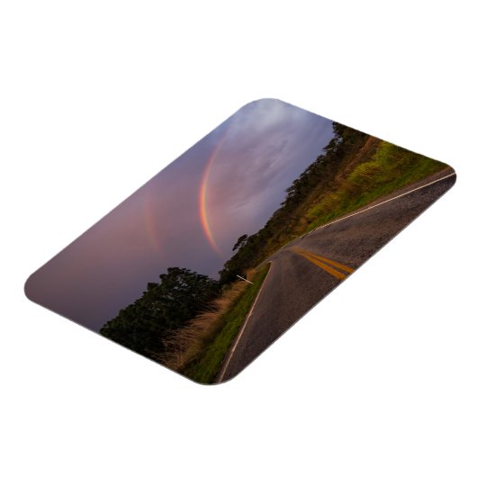 Rainbow And Road Magneet (Linkerzijde)