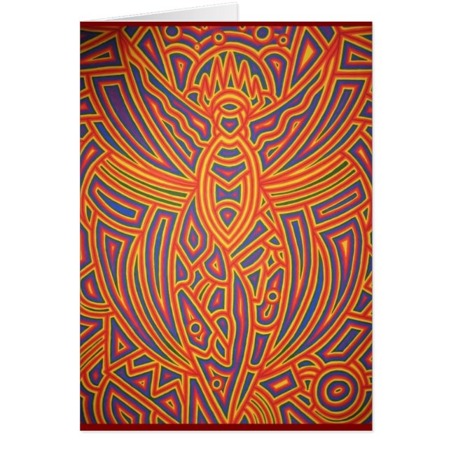 Rainbow Angel-kaart (Voorkant)