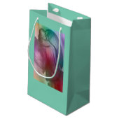 Rainbow Angel Klein Cadeauzakje (Achterkant Gekanteld)