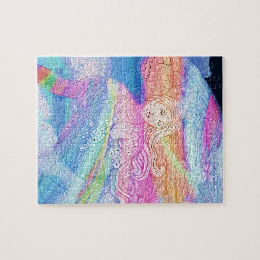 Rainbow Angel Legpuzzel (Horizontaal)