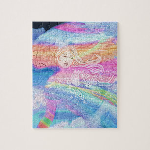 Rainbow Angel Legpuzzel